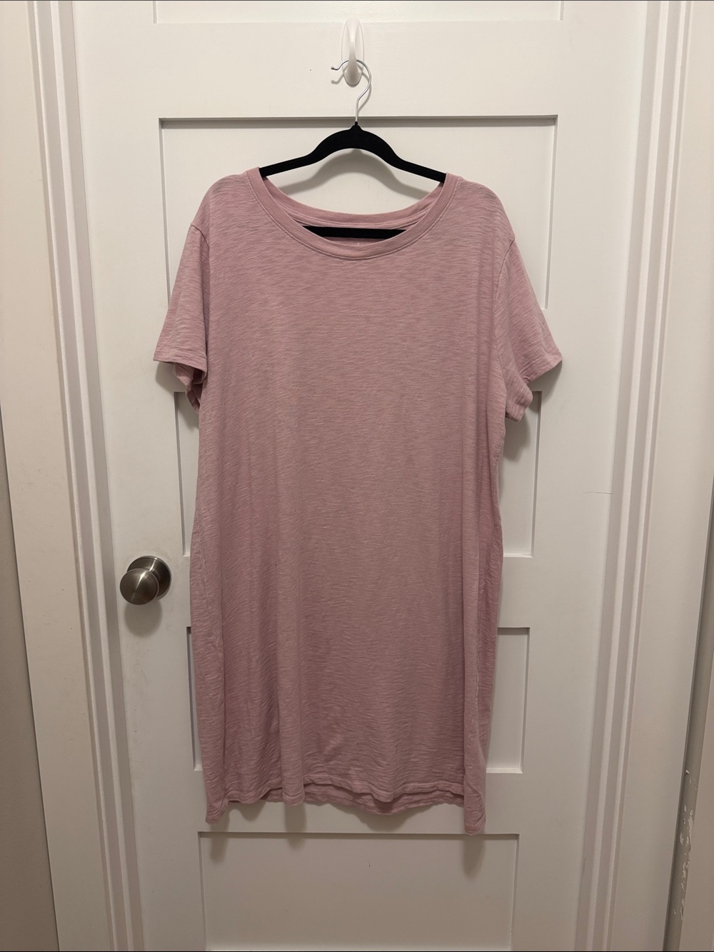 Universal Thread Dusty Pink Short Sleeve T-Shirt Dress